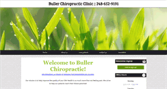 Desktop Screenshot of bullerchiropractic.com